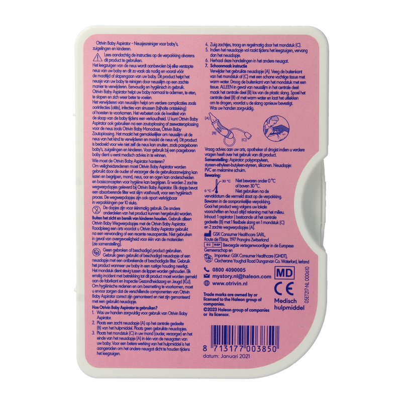 Otrivin Aspirator neusjesreiniger 1 Stuks