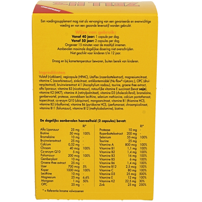 Zell H3 Vega capsules 120 Vegetarische capsules