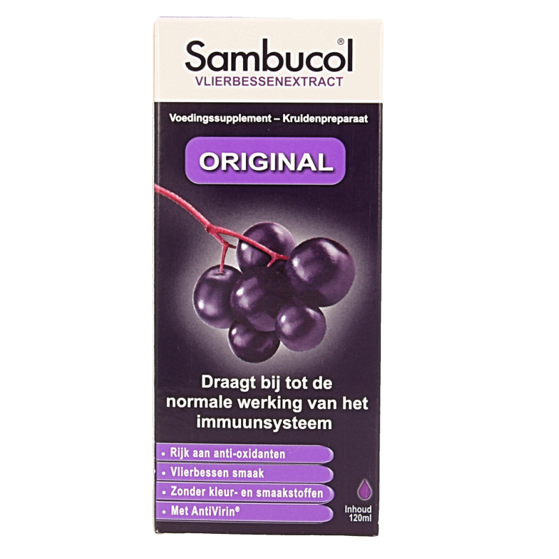Sambucol Vlierbessensiroop original 120 Milliliter
