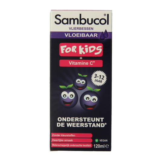 Sambucol Vlierbessensiroop for kids 120 Milliliter