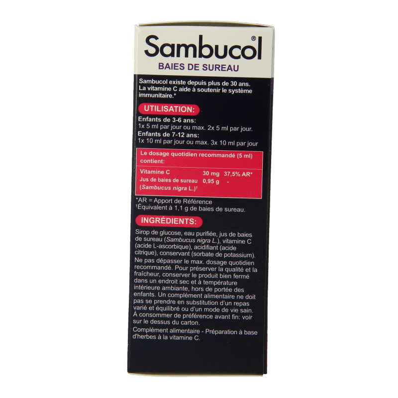 Sambucol Vlierbessensiroop for kids 120 Milliliter
