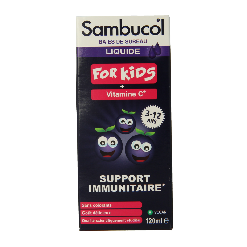 Sambucol Vlierbessensiroop for kids 120 Milliliter