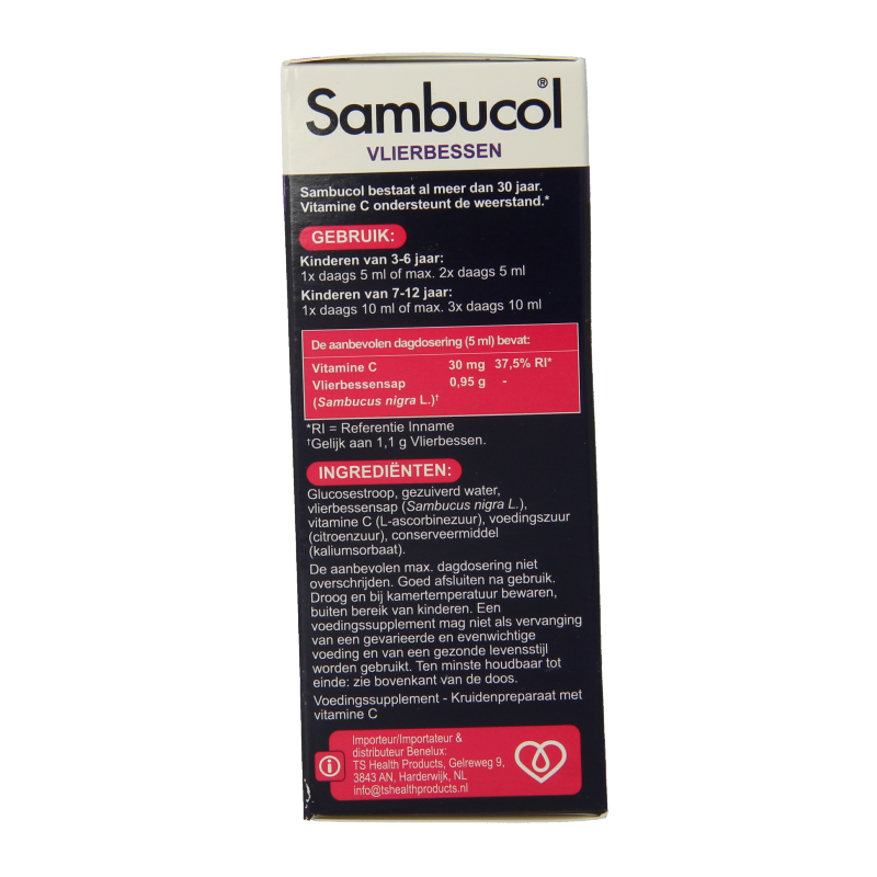 Sambucol Vlierbessensiroop for kids 120 Milliliter