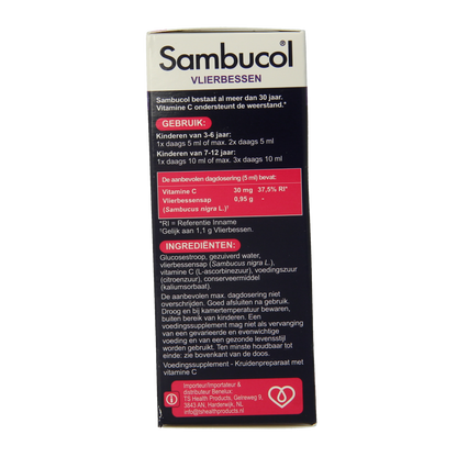 Sambucol Vlierbessensiroop for kids 120.00 Milliliter