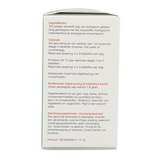 Green Magma Green magma bio  136 Tabletten