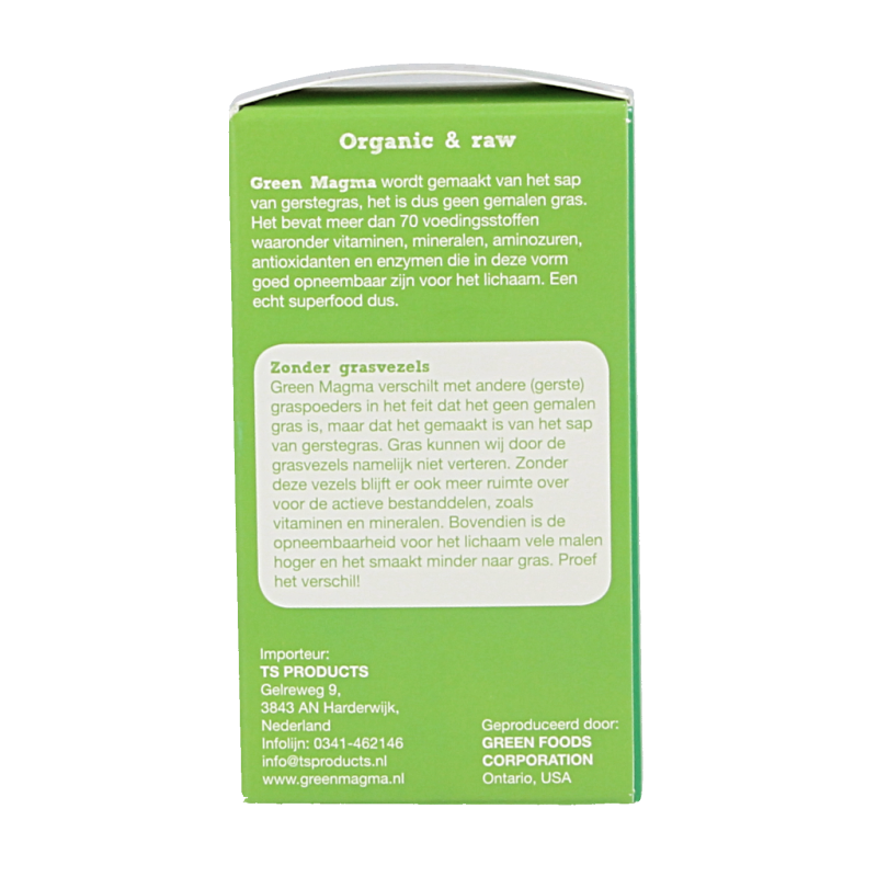 Green Magma Green magma bio  136 Tabletten