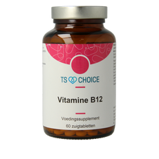 TS Choice Vitamine B12 cobalamine 60.00 Zuigtabletten