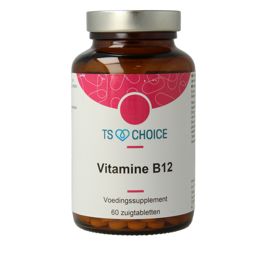TS Choice Vitamine B12 cobalamine 60 Zuigtabletten
