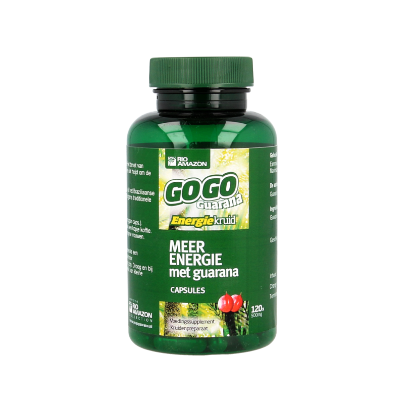 RIO Gogo guarana 500mg  120 Vegetarische capsules
