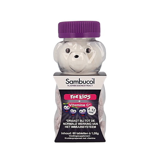 Sambucol Kauwtabletten voor kids 60 Kauwtabletten