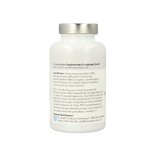 Epigenar Zwarte bessenzaadolie (parent oil) 120 Vegetarische capsules