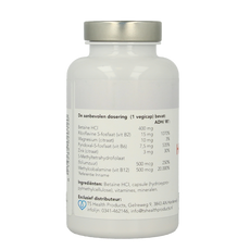 Epigenar Homocysteine control 60.00 Vegetarische capsules