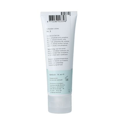 Pfluger Schussler creme nr. 3 75.00 Milliliter