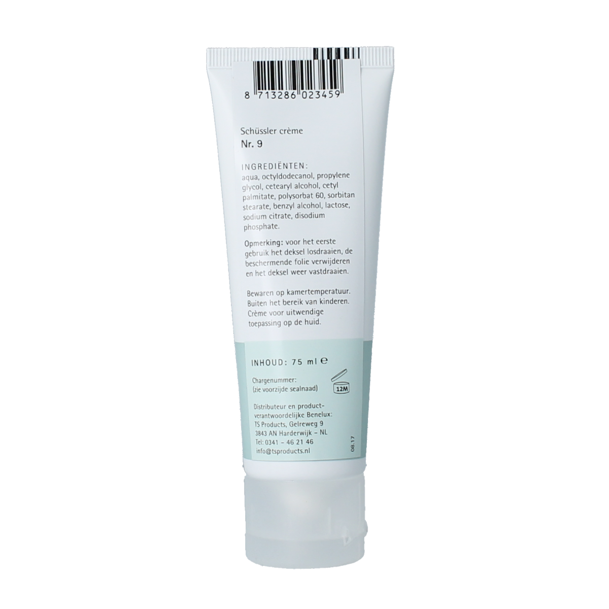 Pfluger Schussler creme nr. 9  75.00 Milliliter