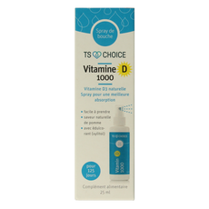 TS Choice Vitaminespray vitamine D 1000 25.00 Milliliter