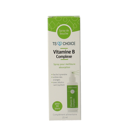 TS Choice Vitaminespray vitamine B complex  25 Milliliter