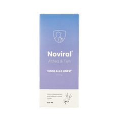 Noviral Alle hoest althea en tijmsiroop 200 Milliliter