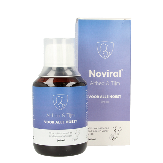 Noviral Alle hoest althea en tijmsiroop 200 Milliliter