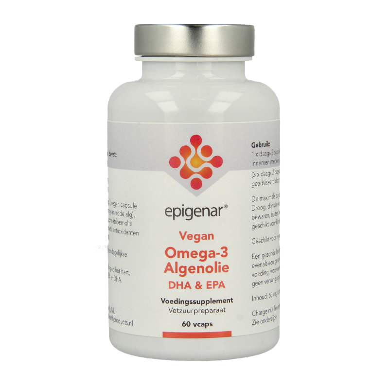 Epigenar Vegan omega-3 algenolie 60 Vegetarische capsules