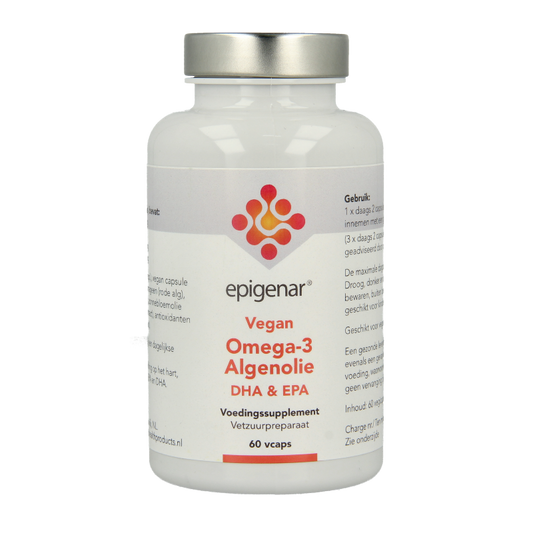 Epigenar Vegan omega-3 algenolie 60 Vegetarische capsules