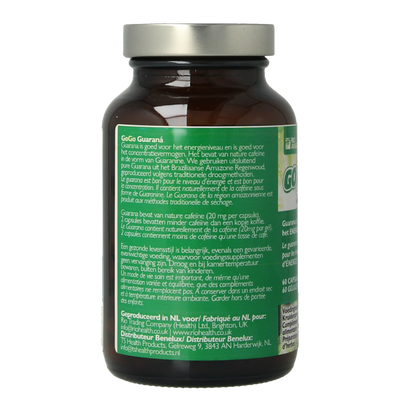 Rio Amazon Gogo guarana 60.00 Vegetarische capsules