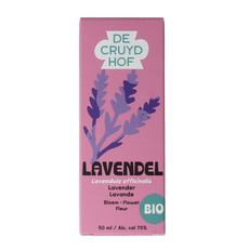 Cruydhof Lavendula officinalis flor/lavendel bio 50.00 Milliliter