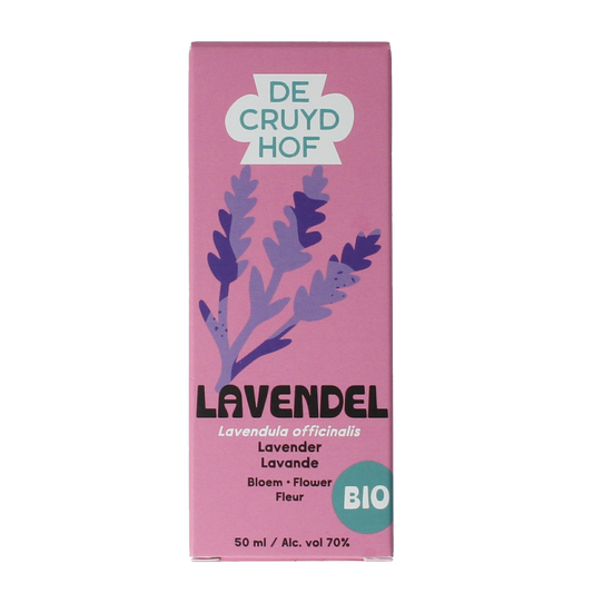 Cruydhof Lavendula officinalis flor/lavendel bio 50.00 Milliliter