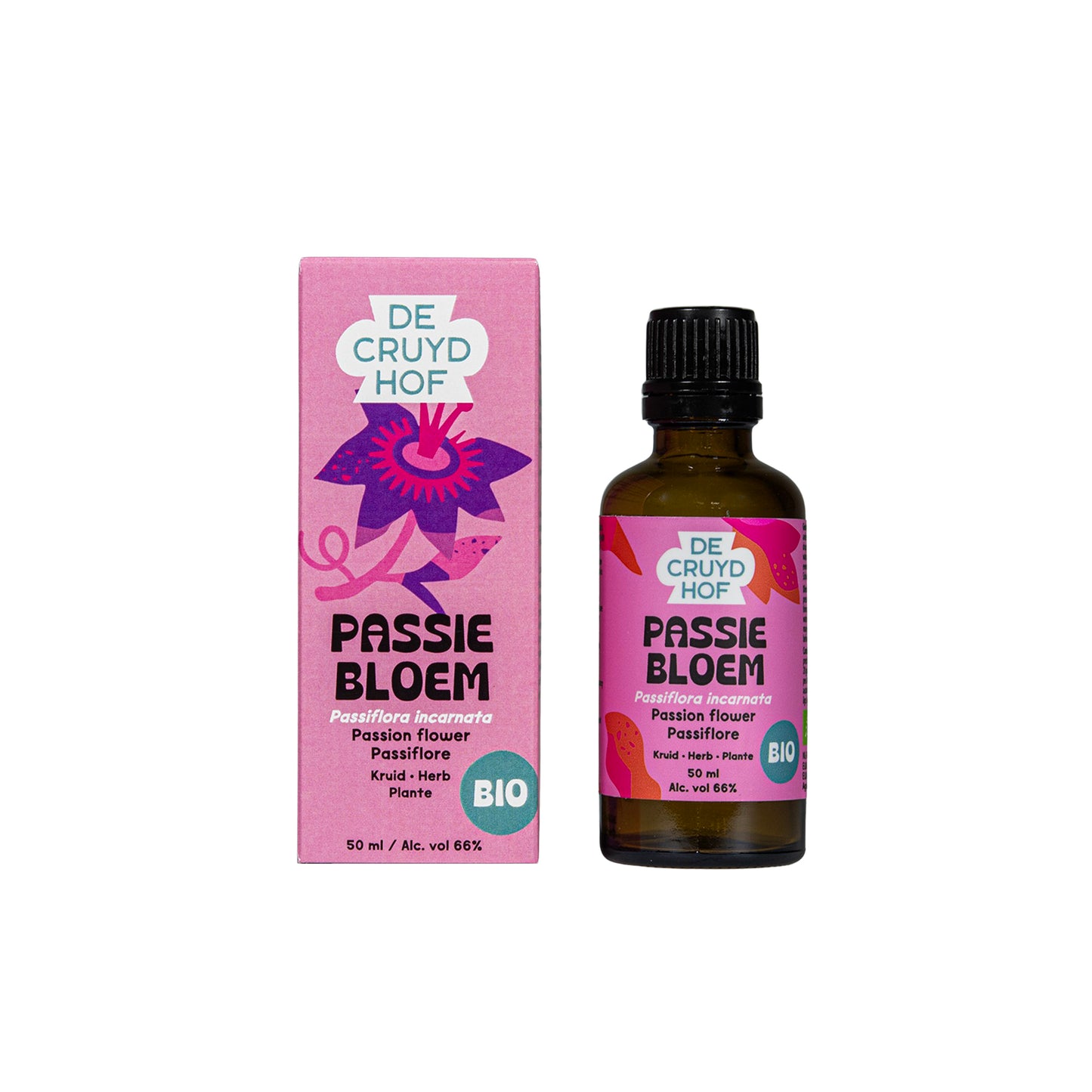 Cruydhof Passiflora incarnata hrb/passiebloem bio 50 Milliliter