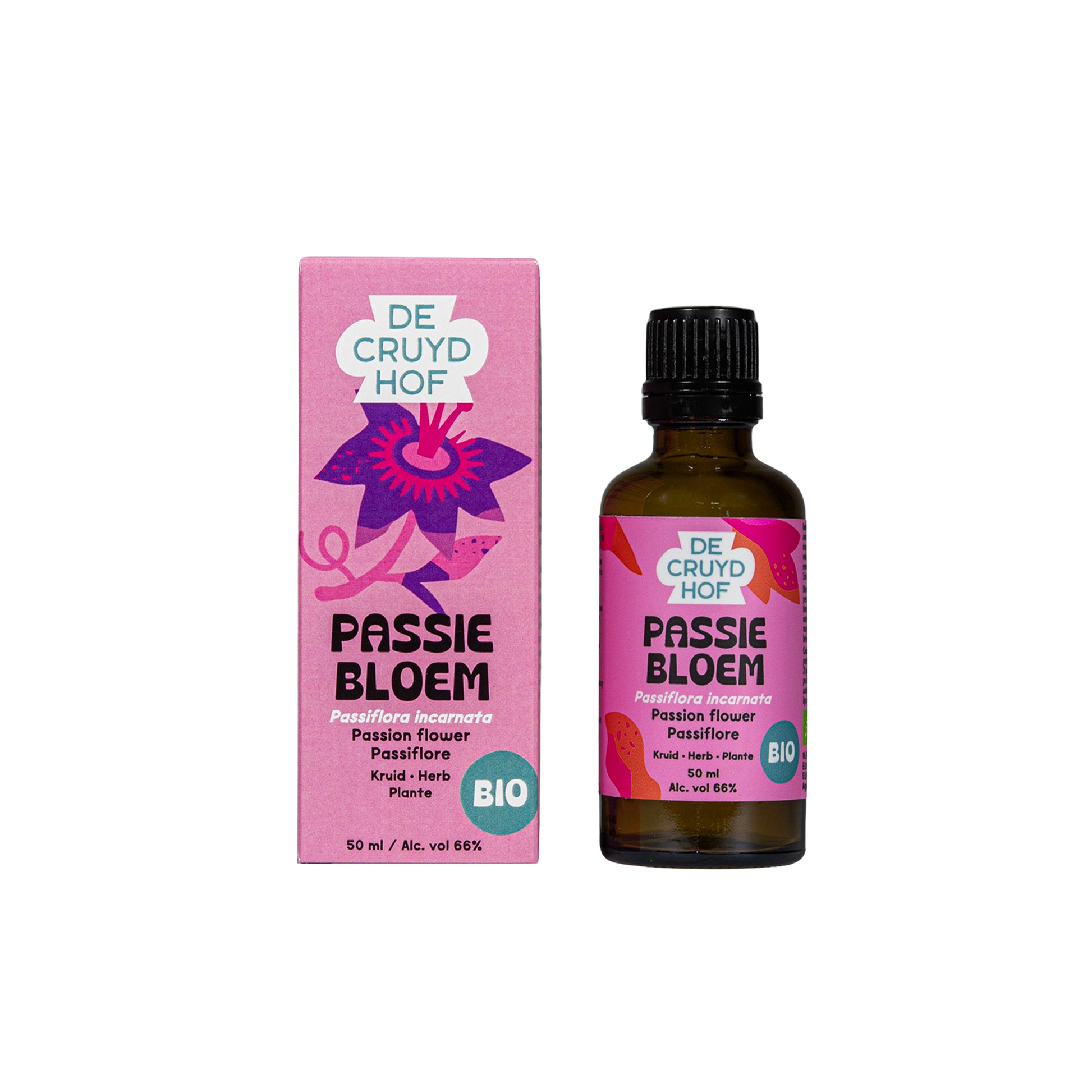Cruydhof Passiflora incarnata hrb/passiebloem bio 50 Milliliter