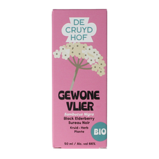 Cruydhof Sambucus nigra herb/gewone vlier bio 50.00 Milliliter
