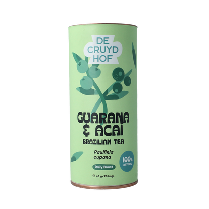 Cruydhof Thee guarana / acai 20.00 Stuks