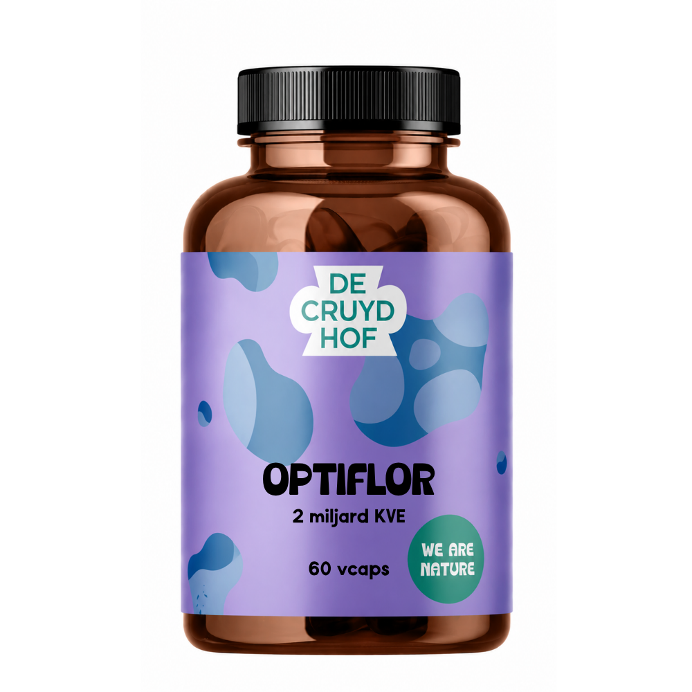 De Cruydhof De Cruydhof Optiflor, 60 vcaps 60.00 Vegetarische capsules