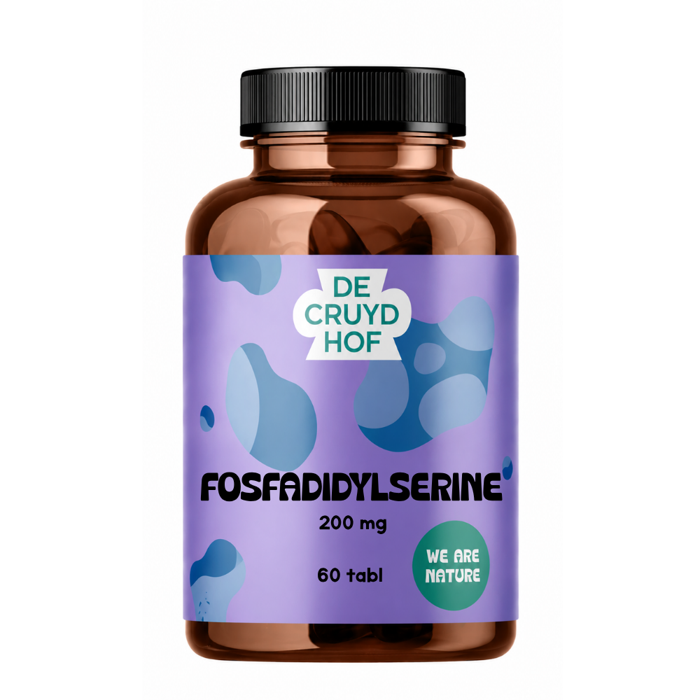 De Cruydhof De Cruydhof Fosfatidylserine, 60 tabl 60.00 Tabletten