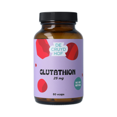 De Cruydhof De Cruydhof Glutathion HPU formule, 60 vcaps 60.00 Vegetarische capsules