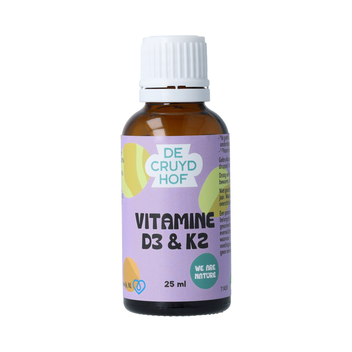 De Cruydhof De Cruydhof Vitamine D3 & K2, 25 ml 25.00 Milliliter