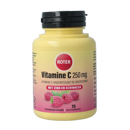 Roter Vitamine C weerstand forte 250mg 75.00 Tabletten