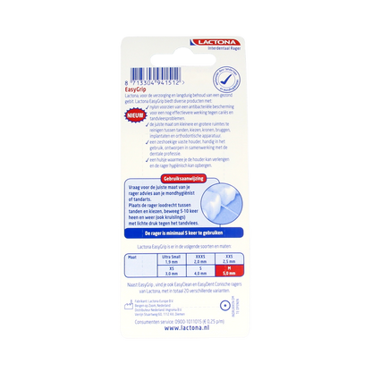 Lactona Easygrip M 5.0mm 6.00 Stuks