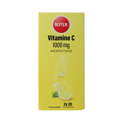 Roter Bruistabletten citroen vit C duopack 40.00 Bruistabletten