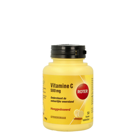 Roter Vitamine C 500mg citroen 50 Kauwtabletten