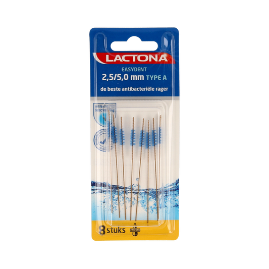 Lactona Easydent A 2.5-5mm zonder houdertje 8 Stuks