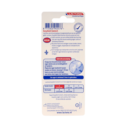 Lactona Easydent A 2.5-5mm zonder houdertje 8.00 Stuks