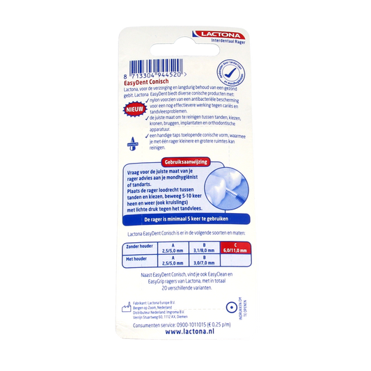 Lactona Easydent C 6-11mm 8.00 Stuks