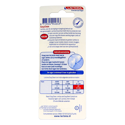 Lactona Easyclean L/M 6.5mm 8.00 Stuks