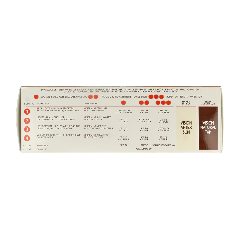 Vision Natural tan 135 Milliliter