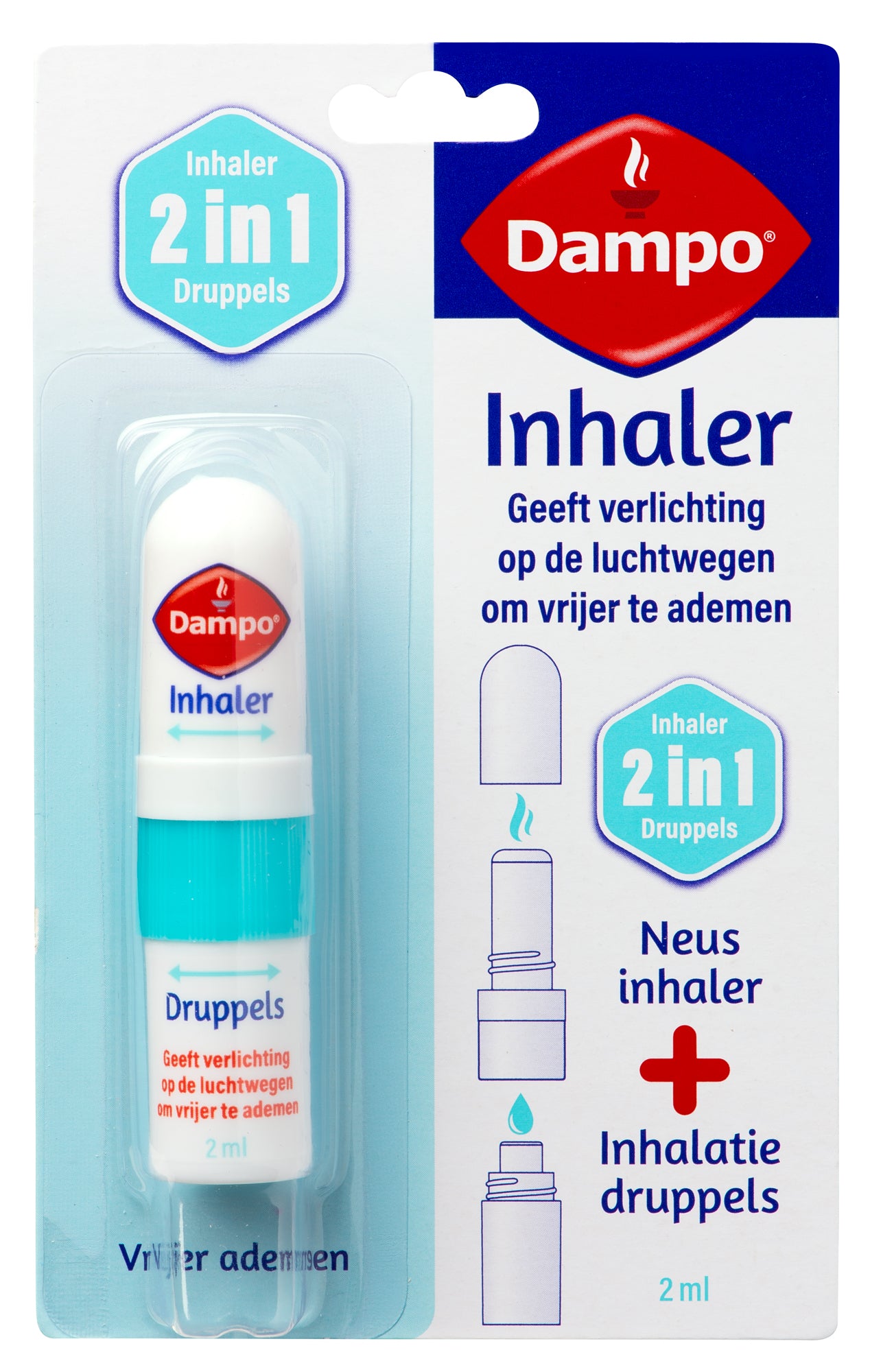 Dampo 2-in-1 Inhaler 2 Milliliter