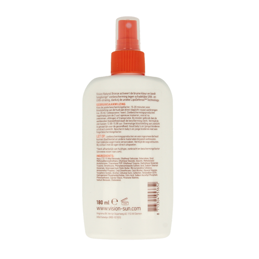 Vision Medium natural bronze SPF30 180 Milliliter