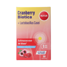 Roter Cranberry & probiotica 30.00 Capsules