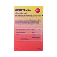 Roter Cranberry & probiotica 30.00 Capsules