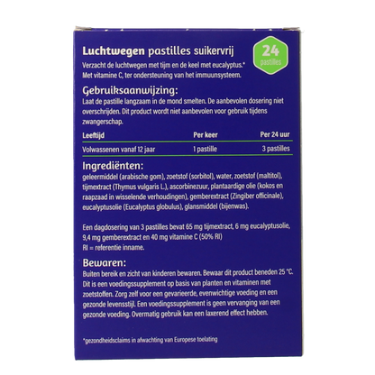 Dampo Luchtwegen pastilles 24.00 Stuks