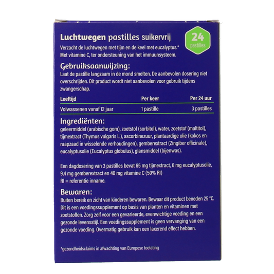 Dampo Luchtwegen pastilles 24.00 Stuks